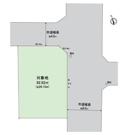 三浜町二丁目土地 区画図 三浜町二丁目土地 区画図