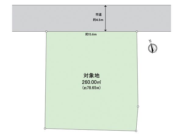福成三丁目土地 区画図