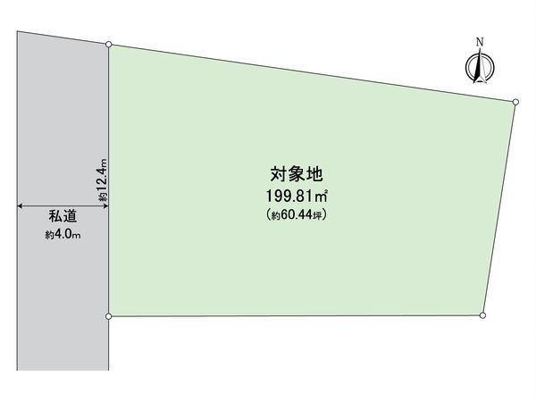 さい東町一丁目土地 区画図 さい東町一丁目土地 区画図