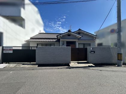 富町一丁目土地 前面道路含む外観