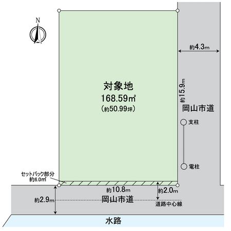 津島南二丁目土地 区画図 津島南二丁目土地 区画図