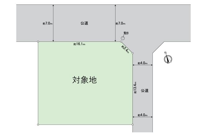 あけぼの町土地 区画図 あけぼの町土地 区画図