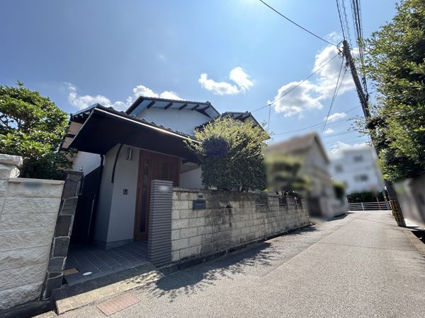 津島福居一丁目土地 前面道路含む外観