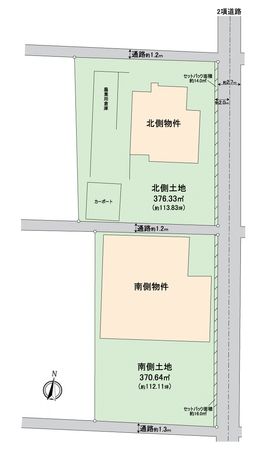 国府市場戸建 全体区画図 国府市場戸建 全体区画図