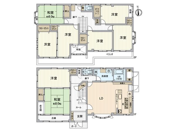 下中野戸建 間取図(平面図) 下中野戸建 間取図(平面図)