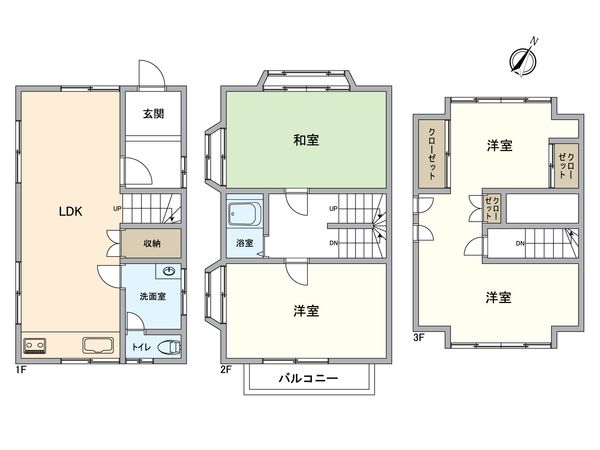 鉄戸建 間取図(平面図) 鉄戸建 間取図(平面図)