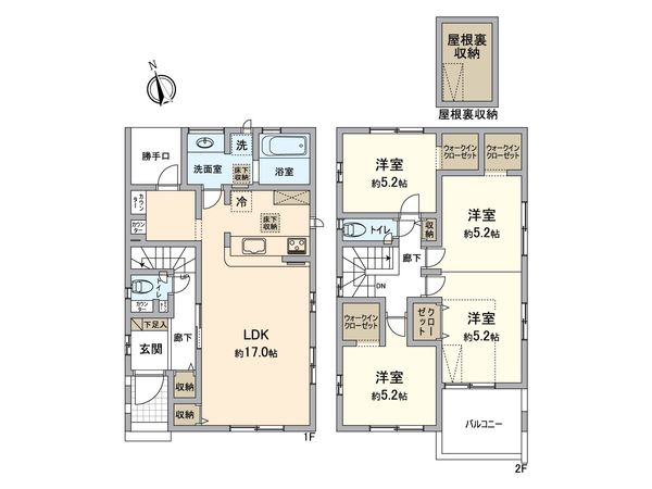 築港栄町2号棟 間取図(平面図) 築港栄町2号棟 間取図(平面図)