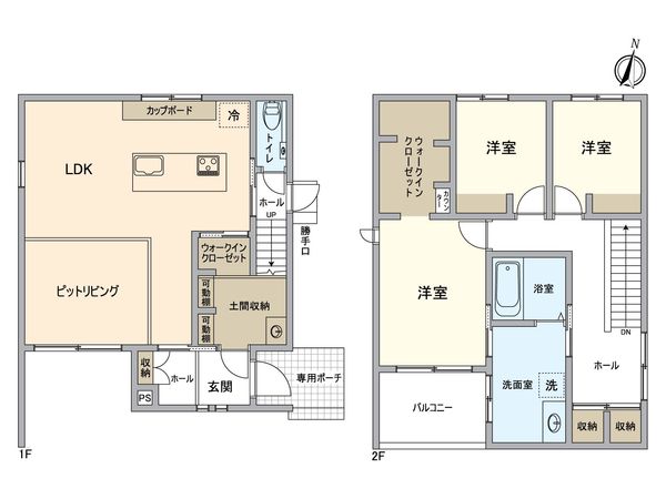 平福二丁目 戸建 間取図(平面図) 平福二丁目 戸建 間取図(平面図)