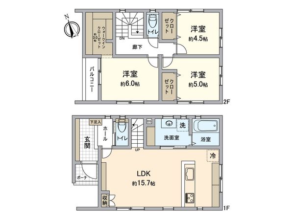 築港栄町2期 間取図(平面図) 築港栄町2期 間取図(平面図)
