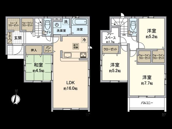 山崎新築 間取図(平面図)