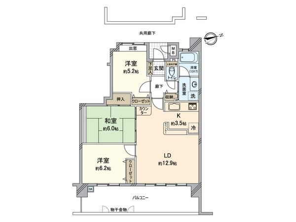 間取図(平面図)