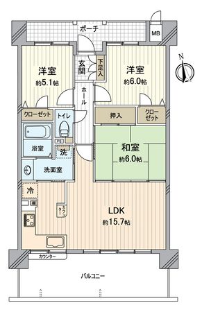 間取図(平面図)