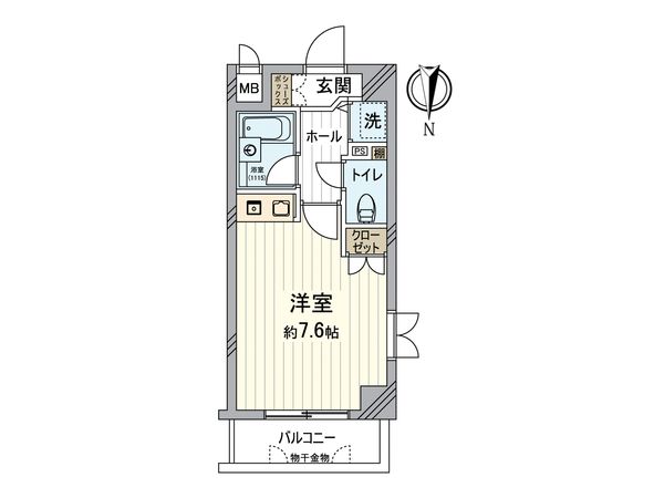 ダイアパレス京町 間取図(平面図) ダイアパレス京町 間取図(平面図)