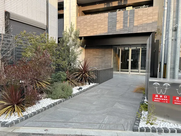 緑豊かで素敵なエントランスです。