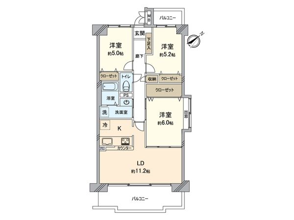 間取図(平面図)