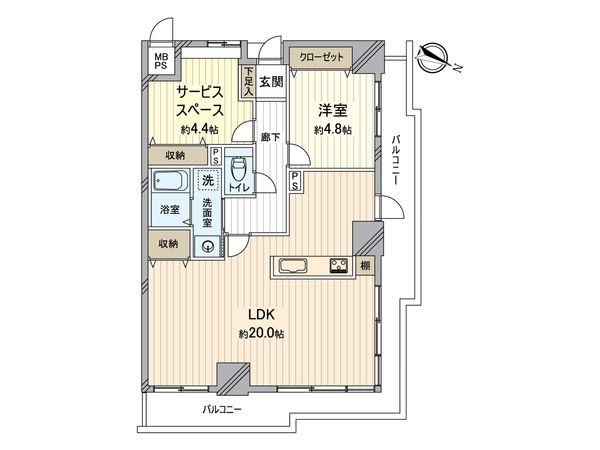 ファミールタワープラザ岡山イーストタワー 間取図(平面図)