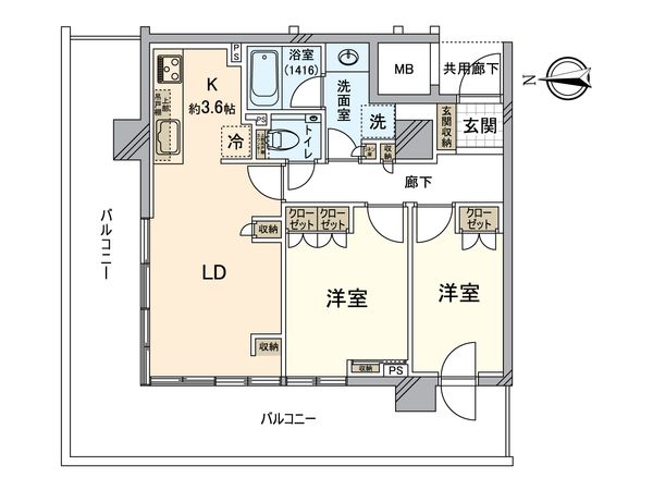 間取図(平面図)