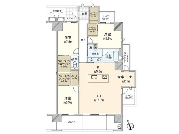 リビンコートプライム津島 間取図(平面図) リビンコートプライム津島 間取図(平面図)