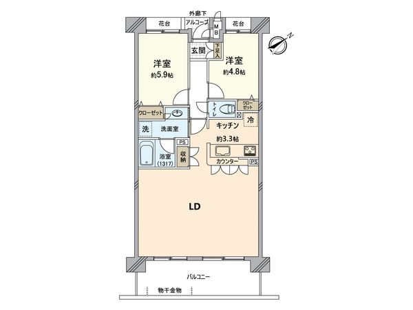 間取図(平面図)