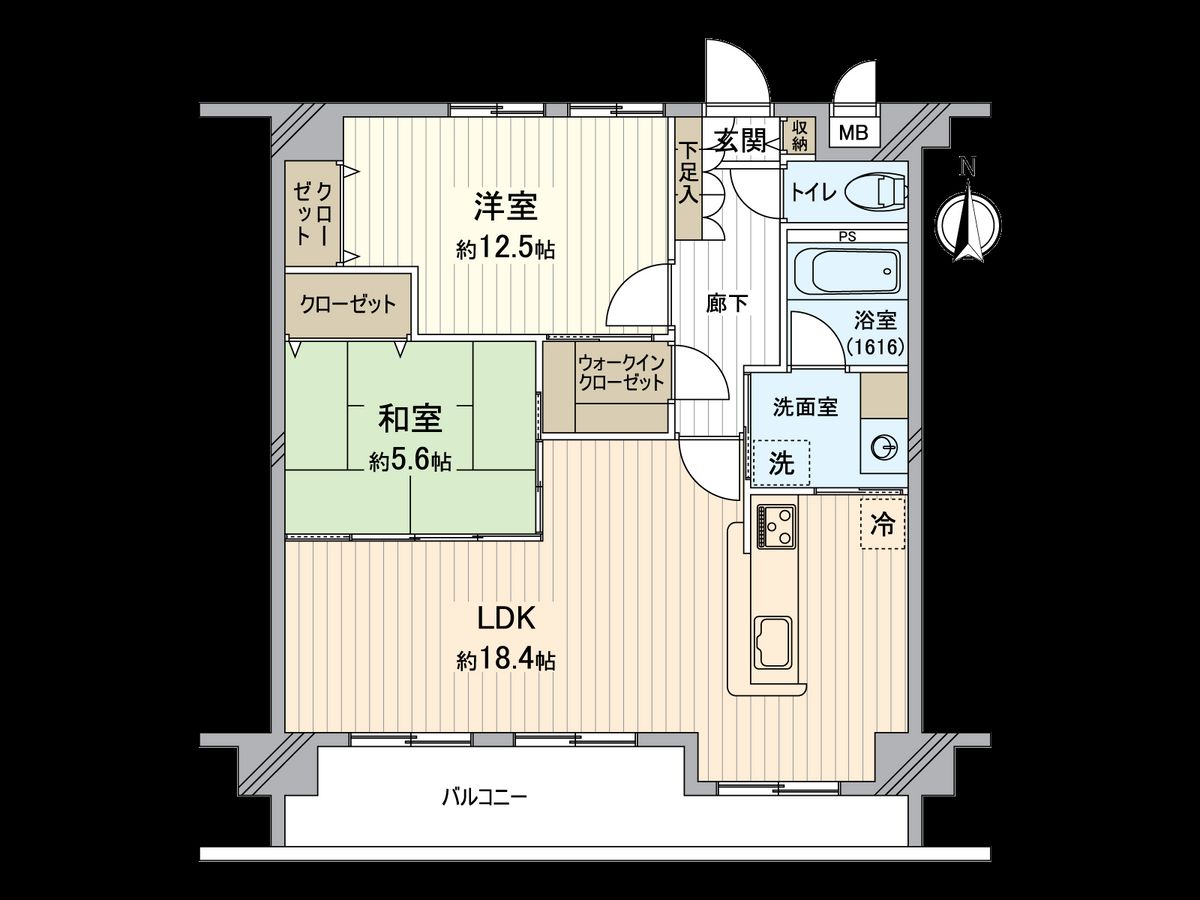 ダイヤモンドフォーラム大供 間取図(平面図) 間取図(平面図)