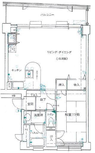 間取図(平面図)
