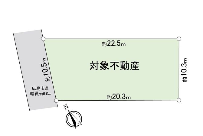 祇園3丁目土地 区画図 祇園3丁目土地 区画図