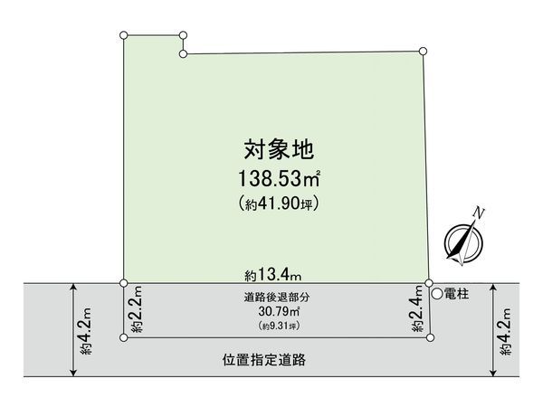 海田町窪町土地 区画図