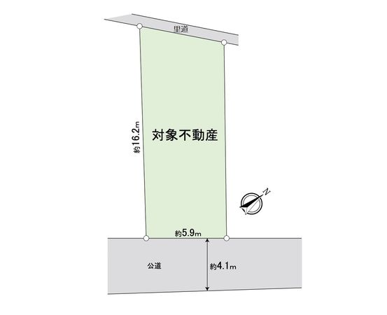相田1丁目土地 区画図 相田1丁目土地 区画図