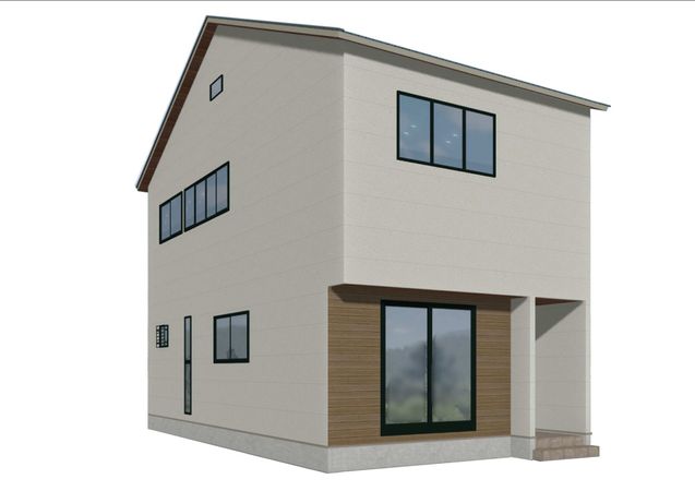 相田1丁目 新築 外観パース図