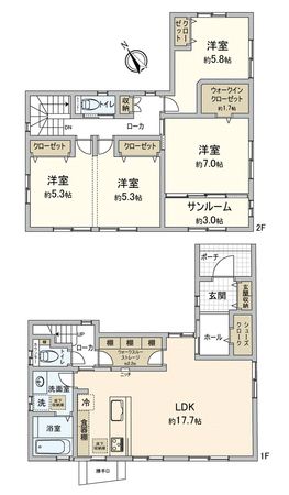 間取図(平面図)