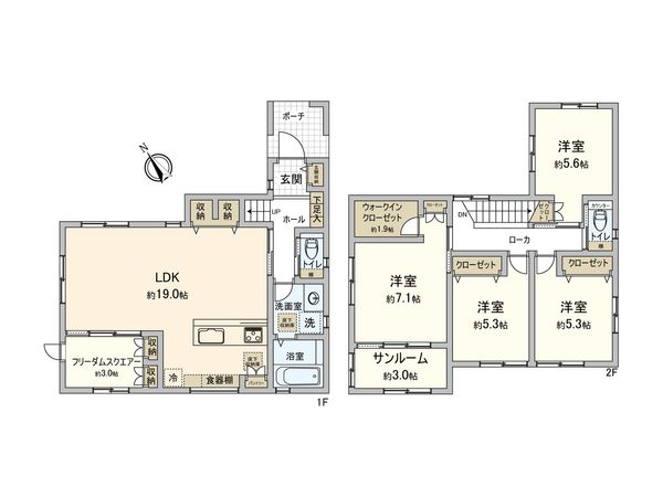 間取図(平面図)