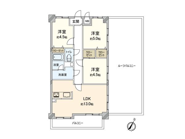 間取図(平面図)