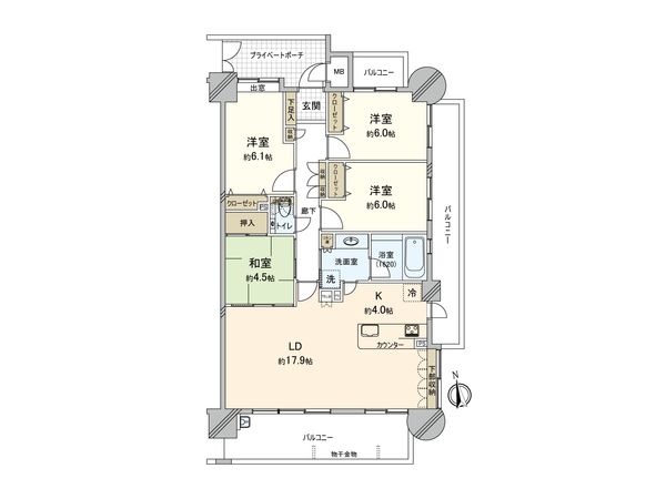間取図(平面図)
