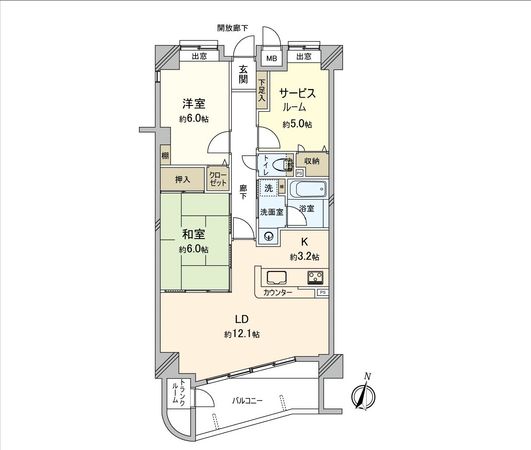 ジェイシティ高陽スカイラピュタ 間取図(平面図) ジェイシティ高陽スカイラピュタ 間取図(平面図)