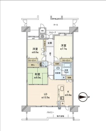 間取図(平面図)