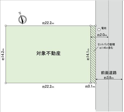 光南4丁目 土地 区画図 光南4丁目 土地 区画図