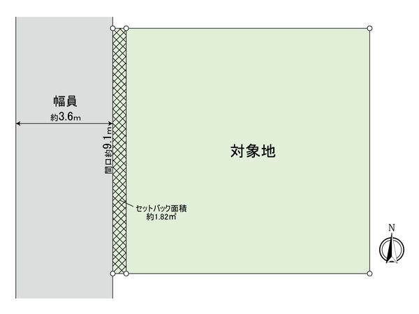 宇品神田1丁目 土地 間取図