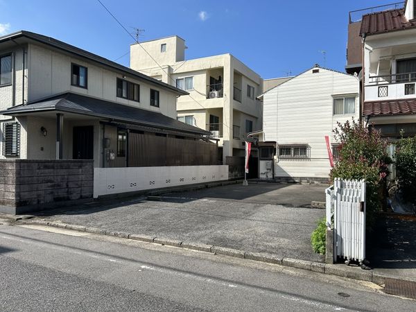 宇品御幸3丁目 土地 前面道路含む外観