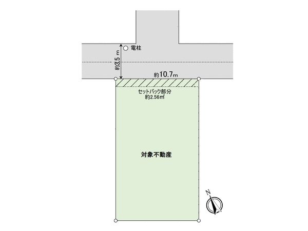 吉島東1丁目 土地(解体更地渡し) 区画図 吉島東1丁目 土地(解体更地渡し) 区画図