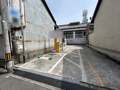 宇品海岸2丁目 土地 前面道路含む外観