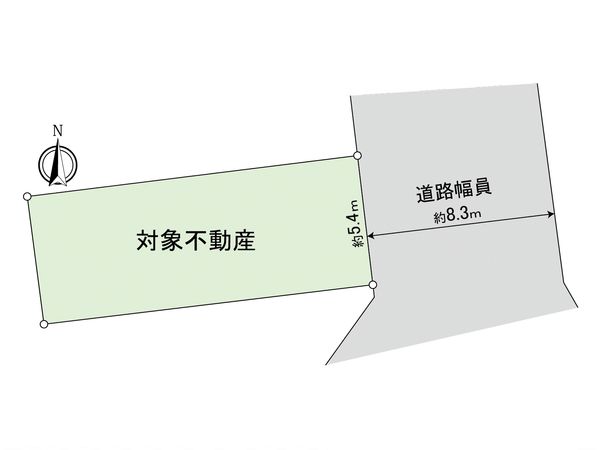 本浦町 土地(古家あり) 区画図 本浦町 土地(古家あり) 区画図