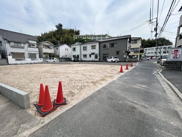 南大河町 土地No.2 前面道路含む外観