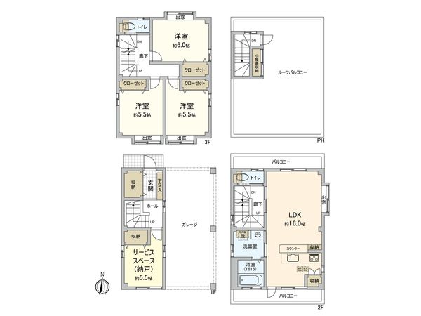 間取図(平面図)