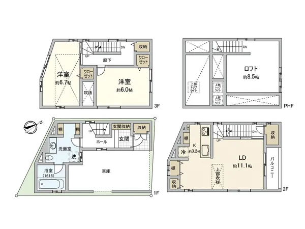 間取図