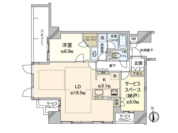 間取図(平面図)