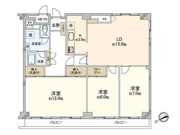 間取図(平面図)