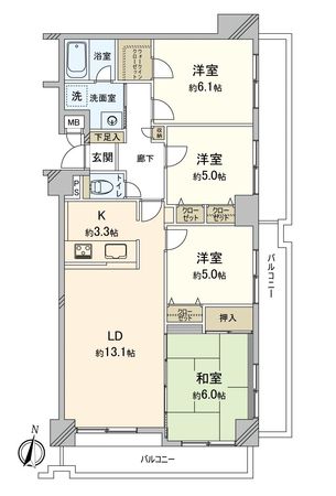 間取図(平面図)