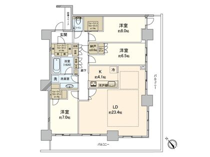 間取図(平面図)