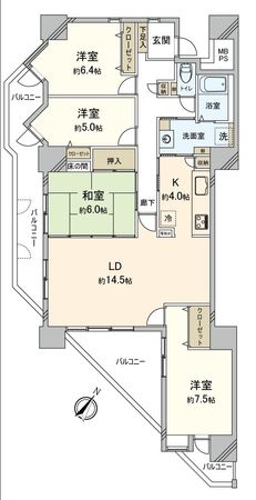 間取図(平面図)
