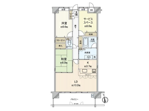 間取図(平面図)